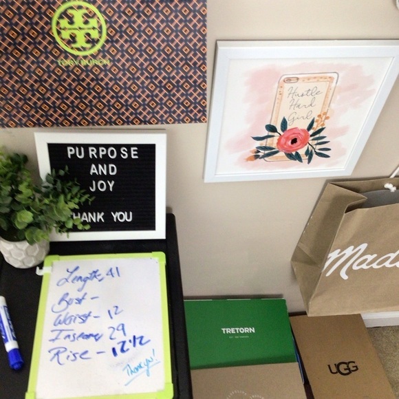 Wat the Brand denim jeans xs women black flare - Picture 8 of 9